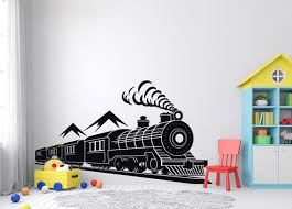 Buy Train Railroad Track Wall Decal