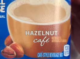 international cafe hazelnut nutrition