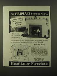 1946 Heatilator Fireplace Ad This