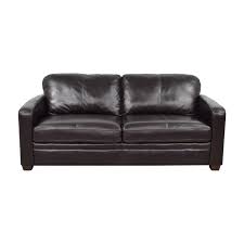 Buy Raymour Flanigan Leather Sofa Used