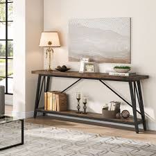 long narrow console table with storage