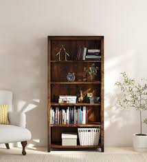 kryss sheesham wood book shelf in