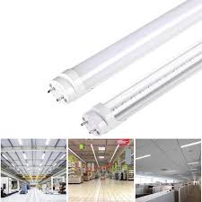 Yescom 4ft 18w T8 Led Tube Light Replacement Fluorescent Lamp Milky Clear