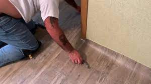 how to install vinyl flooring in a