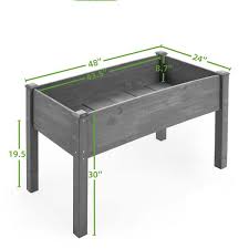 Tunearary Wooden Raised Garden Planter