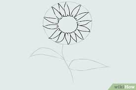 9 ways to draw a flower wikihow