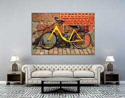Bicycle Wall Art Cycling Large Wall