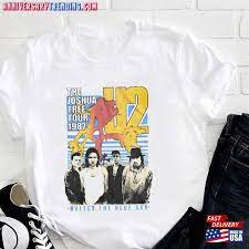 u2 joshua tree tour 1987 t shirt shirt