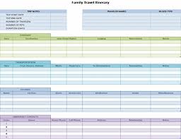 Family Travel Itinerary