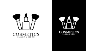 minimal cosmetics logo design