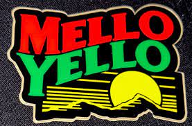 MELLO YELLO STICKER ✨🍒💚🌕💚🍎 ✨3 1/4” X 2 1/2”✨THICK &  GLOSSY✨AWESOME✨ | eBay