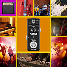 These bass guitar effects are vital whether you are playing punk or heavy metal. Buy Rowin Plexion Distortion Pedal For Guitar Bass With Bright And Normal Mode True Bypass Online In Germany B01iv3dk8g