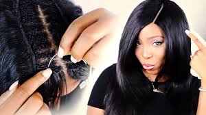 Your part should be smaller than your braids. How To Invisible Part Sew In For Beginners Step By Step Youtube