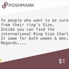 International Ring Sizes Chart Simply You Can Use Any Thread
