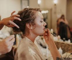 megan berven makeup wedding hair