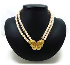 pearls necklace for avon vine