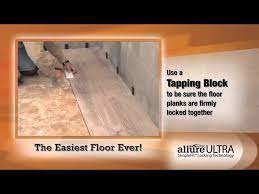 install allure ultra simplefit flooring