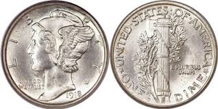 Mercury Dime Coin Value 1916 D Worth 500 Coins Coins