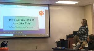If you are looking for some great trevor lawrence model ideas then this is the article you have been looking for. Photo Trevor Lawrence Giving A Presentation On His Hair For A Class At Clemson