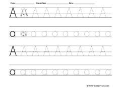 Letter Worksheets For Tracing And Writing