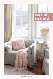 blush pink living room decor how to