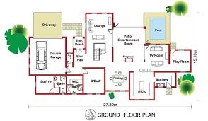 4 Bedroom 2 Story Floor Plan House