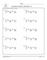 6th Grade Math Fraction Worksheets With