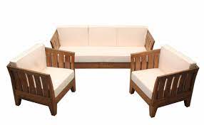 teak wood sofa set sleek yet