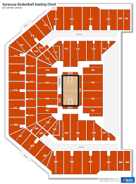syracuse basketball seating chart