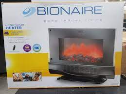 New Bionaire Electric Fireplace Heater