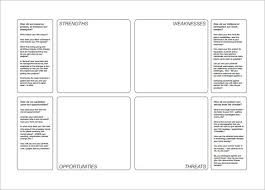 45 Swot Analysis Template Word Excel Pdf Ppt Free
