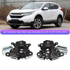 car rear seat back lock assembly for