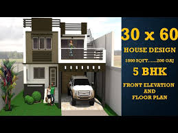 200 Gaj 5 Bhk 30 60 House Plan