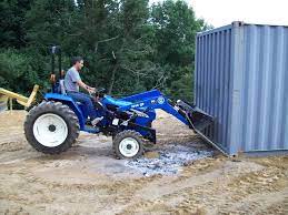Many portable moving container companies claim to offer international shipping in their list of services but this can often mean many different things as almost every moving company has some restriction on where they'll deliver to. Moving A Shipping Container With A Tractor