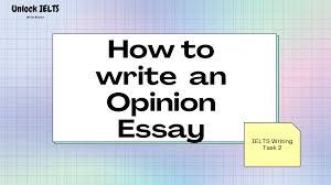 how to answer an opinion essay question