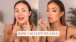 how i sculpt my face with makeup pia