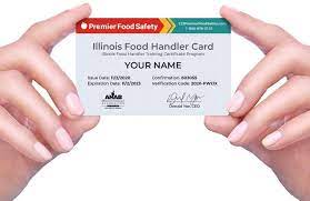 illinois food handlers card 7 95