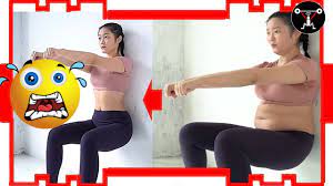 45-day 👀 process of losing weight of belly FAT GIRL, 😲 the process of  losing weight - YouTube