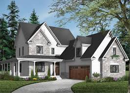 Country Two Story House Plan 1352 The