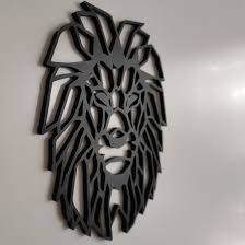 Lion Wall Sculpture 2d Makers India