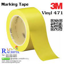 3m vinyl tape 471 yellow color เทปต เส น