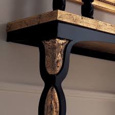 2 Leg Wall Mounted Console Table