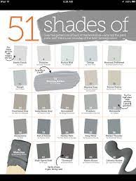 Many Shades Of Gray Paint Shades Of