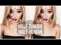 half zombie half human halloween