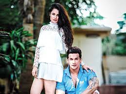 Yuvika chaudhary is an indian actress who rose to fame with tv reality show bigg boss in 2015. Yuvika Chaudhary Prince Narula Turns Wife Yuvika Chaudhary Into A Couch Potato Times Of India