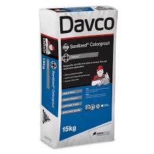 Davco Sanitized Colorgrout White 15kg
