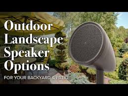 Best Outdoor Speakers For Your Backyard