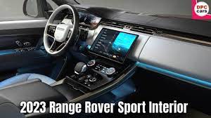2023 range rover sport interior cabin