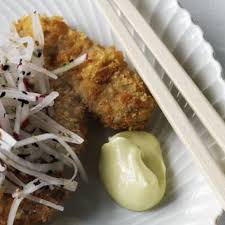 Chicken katsu with tonkatsu slaw. Pork Tonkatsu With Wasabi Mayonnaise Mindfood