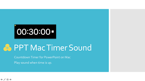 Ppt Mac Timer Sound Ltc Clock
